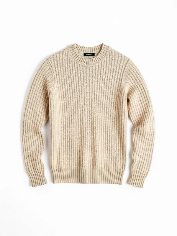 Suéter Tricot Gola Redonda Masculino