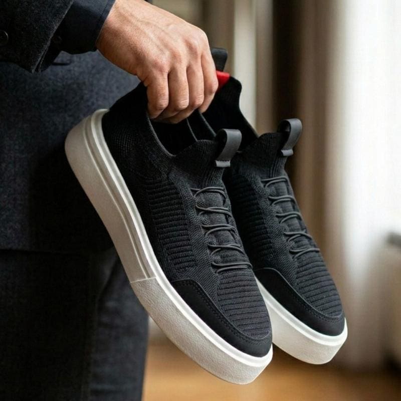 Tênis Masculino Slip On Casual Confortável Leve Dia a Dia